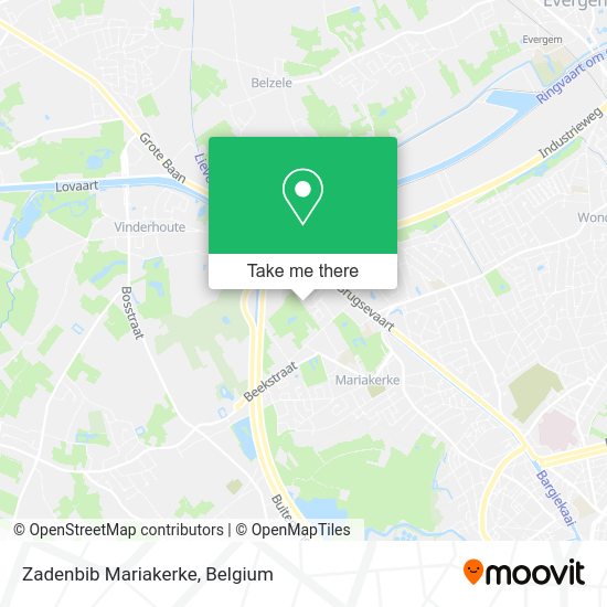 Zadenbib Mariakerke plan