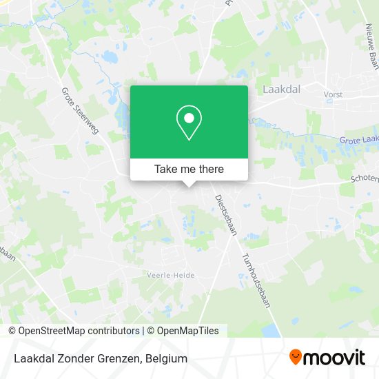 Laakdal Zonder Grenzen map