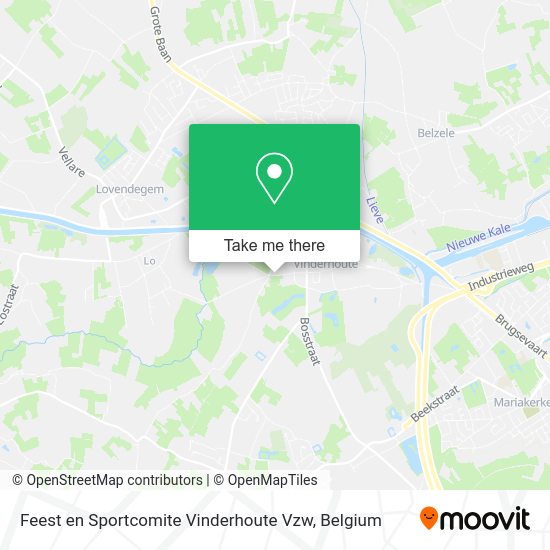 Feest en Sportcomite Vinderhoute Vzw plan