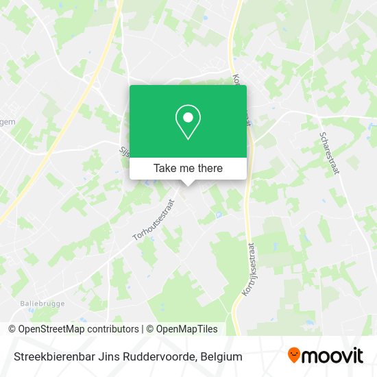 Streekbierenbar Jins Ruddervoorde map
