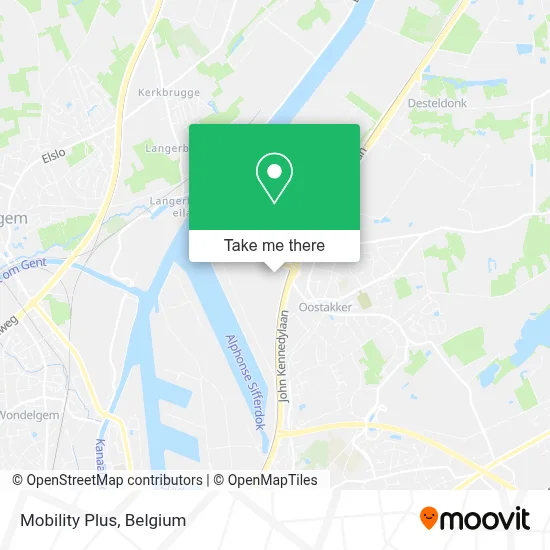 Mobility Plus map