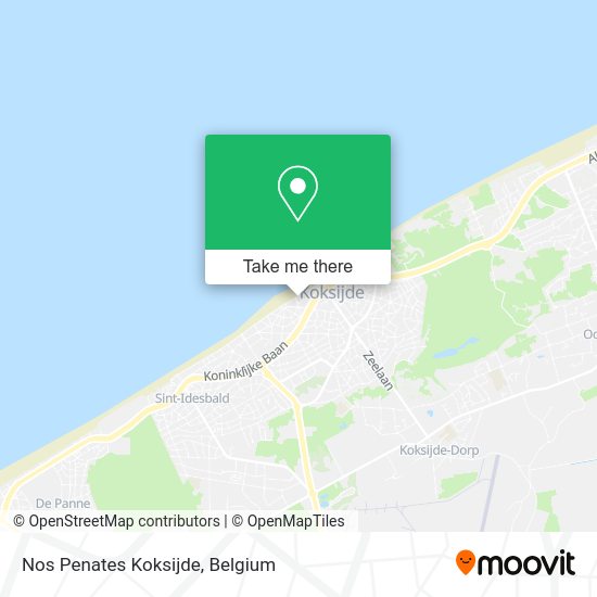 Nos Penates Koksijde plan