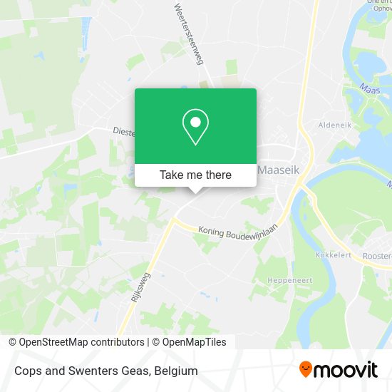 Cops and Swenters Geas map