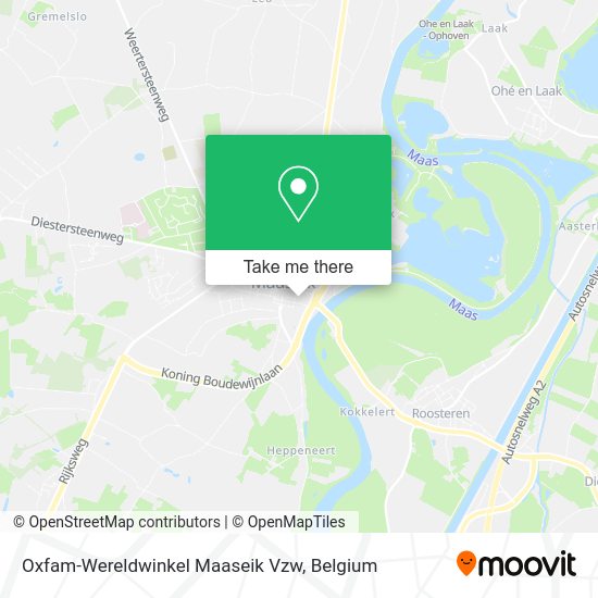 Oxfam-Wereldwinkel Maaseik Vzw plan