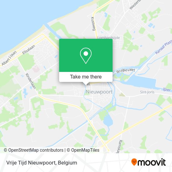Vrije Tijd Nieuwpoort plan