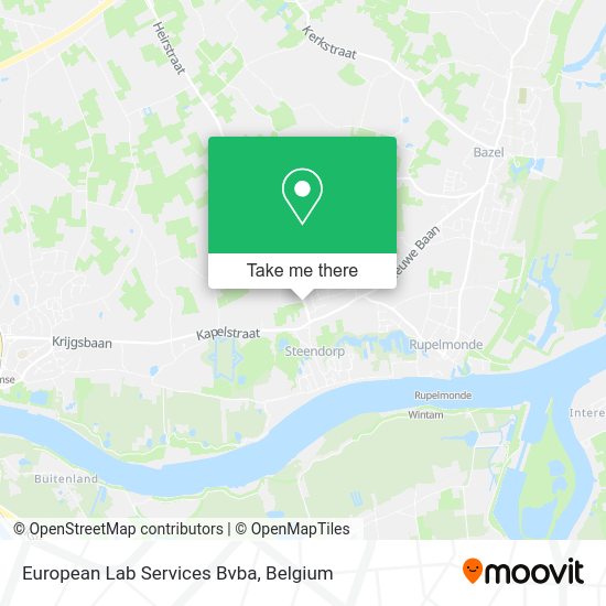 European Lab Services Bvba map