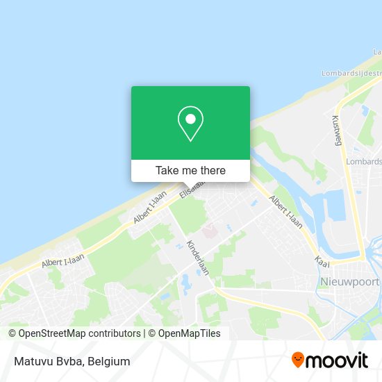 Matuvu Bvba map