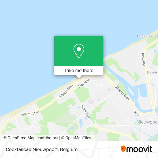 Cocktailcab Nieuwpoort plan