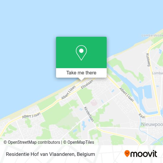 Residentie Hof van Vlaanderen plan