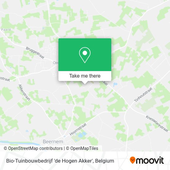 Bio-Tuinbouwbedrijf 'de Hogen Akker' map