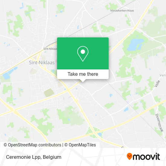 Ceremonie Lpp map