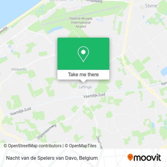 Nacht van de Spelers van Davo plan