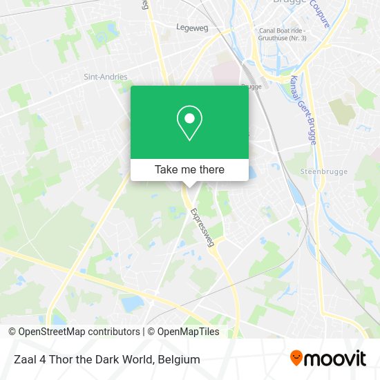 Zaal 4 Thor the Dark World map