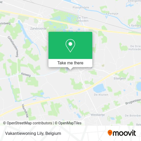 Vakantiewoning Lily plan