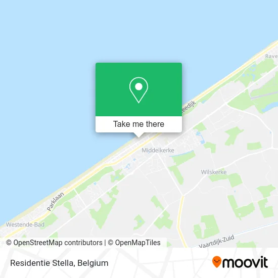 Residentie Stella map
