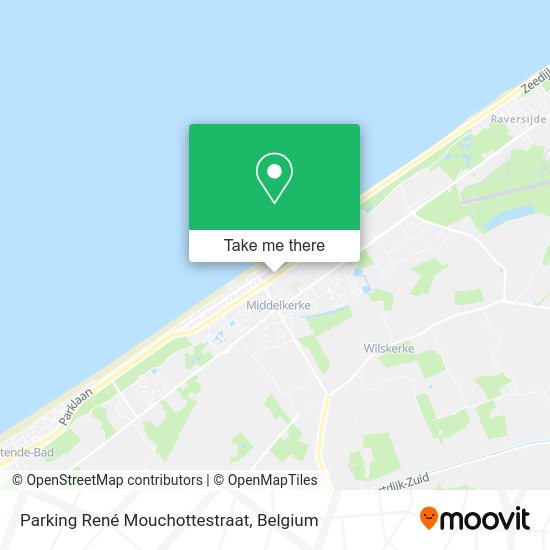 Parking René Mouchottestraat plan