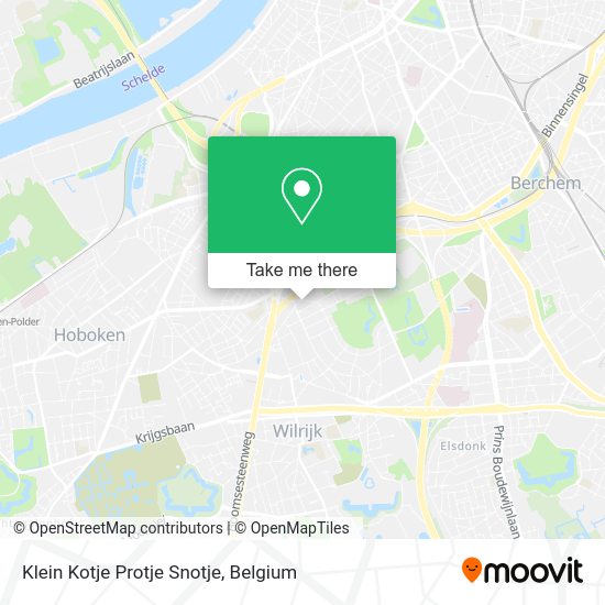 Klein Kotje Protje Snotje map