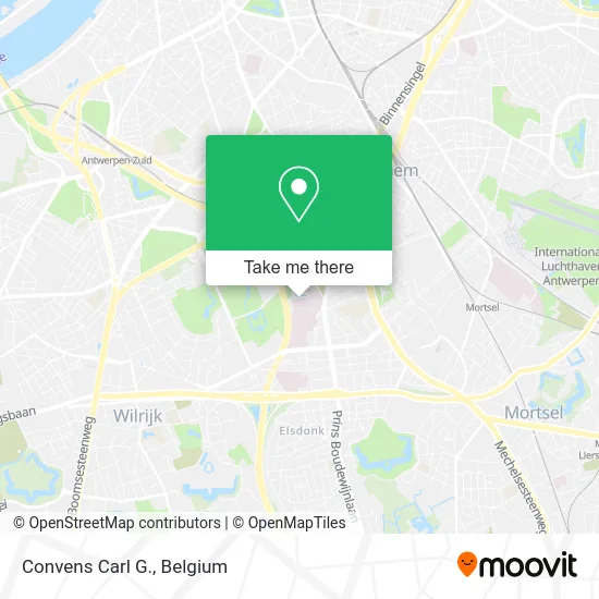 Convens Carl G. map