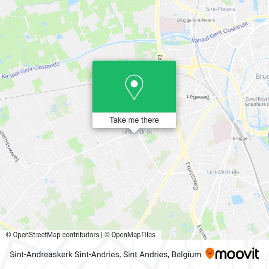 Sint-Andreaskerk Sint-Andries, Sint Andries plan