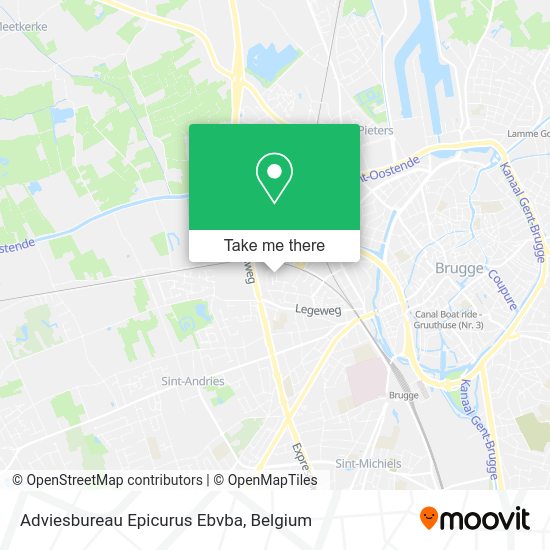 Adviesbureau Epicurus Ebvba map