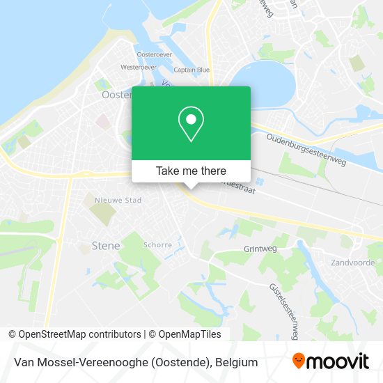 Van Mossel-Vereenooghe (Oostende) map