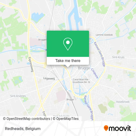 Redheads map