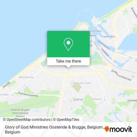 Glory of God Ministries Oostende & Brugge, Belgium. plan