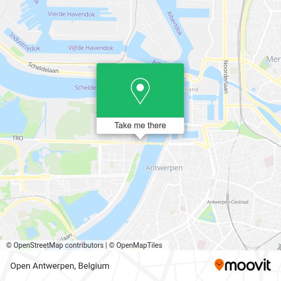 Open Antwerpen map