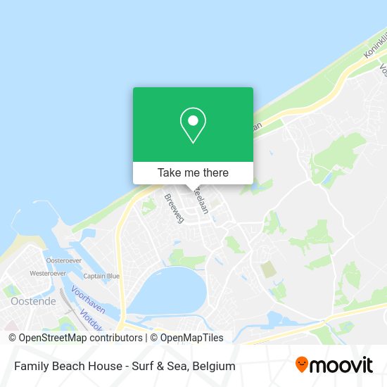 Family Beach House - Surf & Sea map
