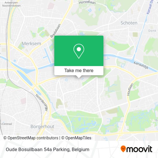 Oude Bosuilbaan 54a Parking map