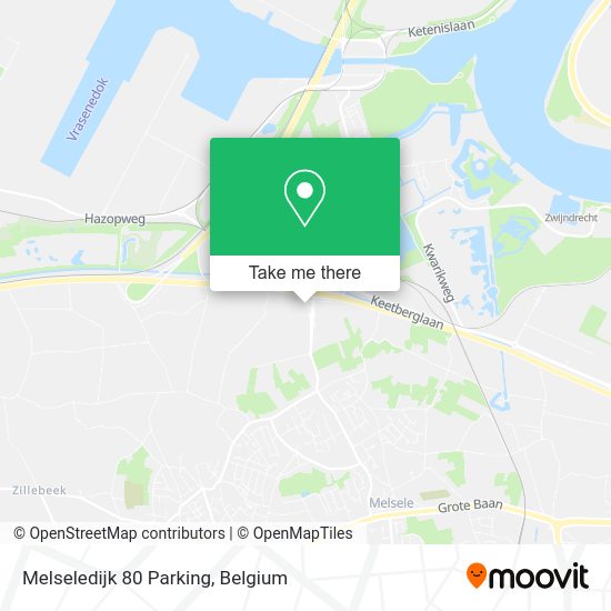 Melseledijk 80 Parking plan