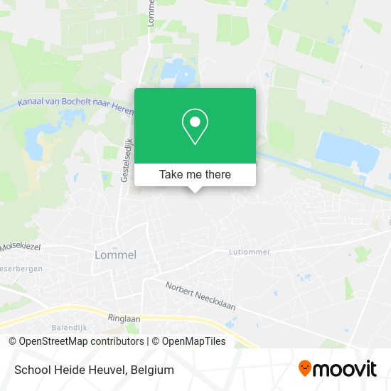 School Heide Heuvel plan