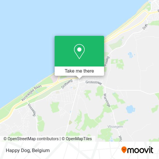 Happy Dog map