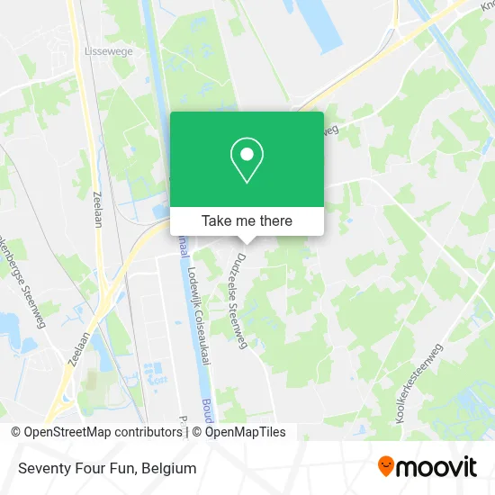 Seventy Four Fun map