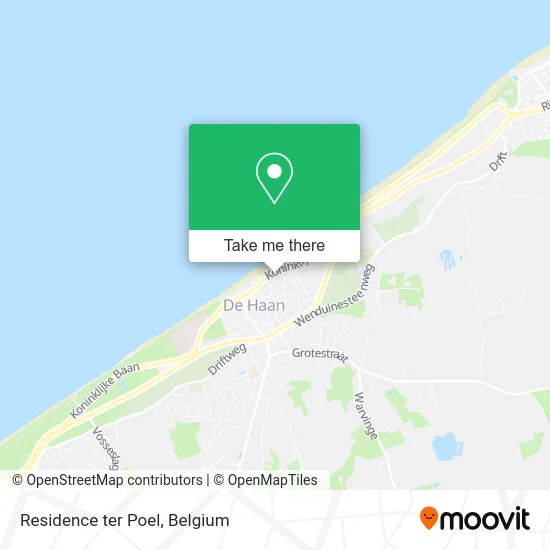 Residence ter Poel map