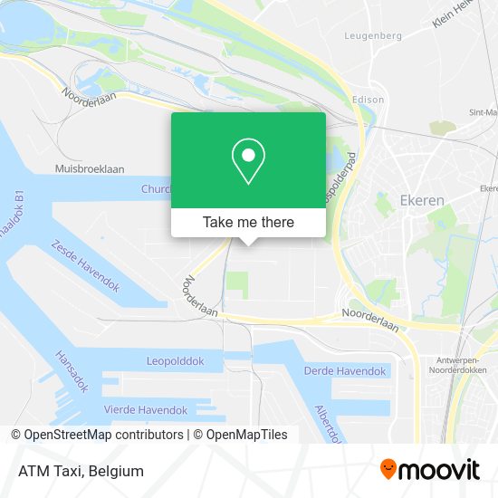 ATM Taxi map