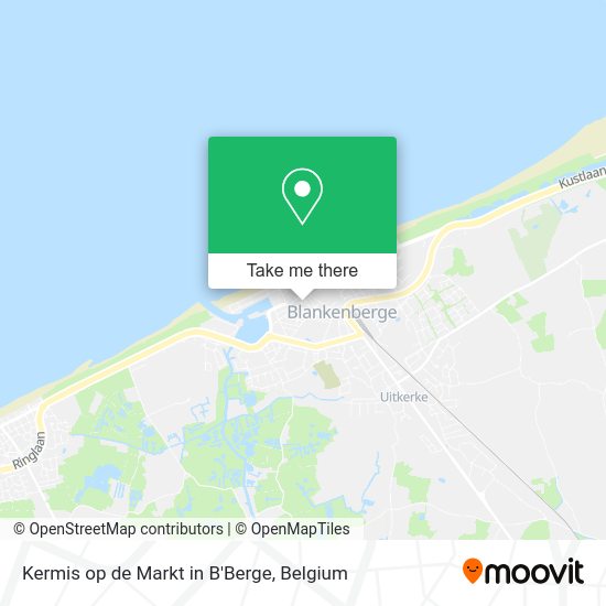 Kermis op de Markt in B'Berge map