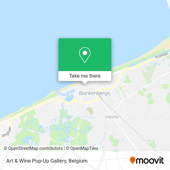 Art & Wine Pop-Up Gallery map