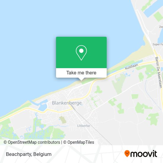 Beachparty map