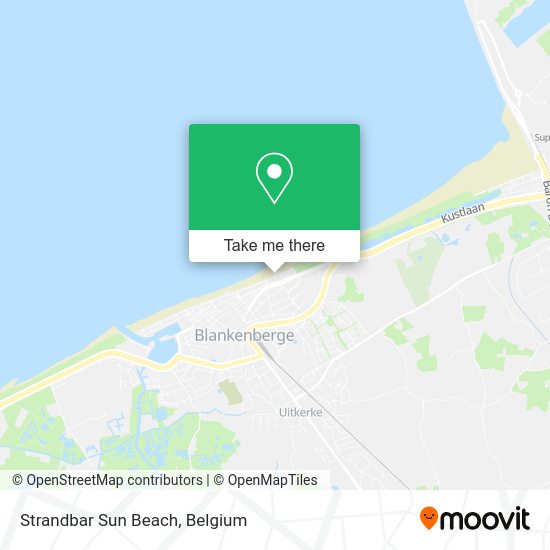 Strandbar Sun Beach plan
