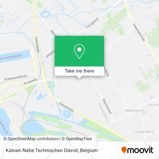 Katoen Natie Technischen Dienst map