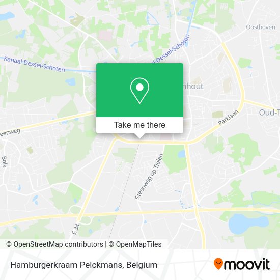 Hamburgerkraam Pelckmans plan