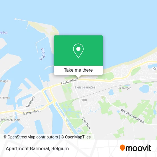Apartment Balmoral map