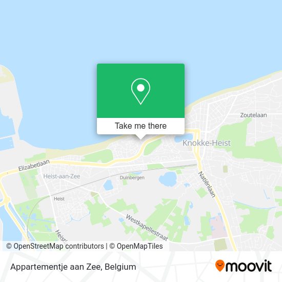 Appartementje aan Zee plan