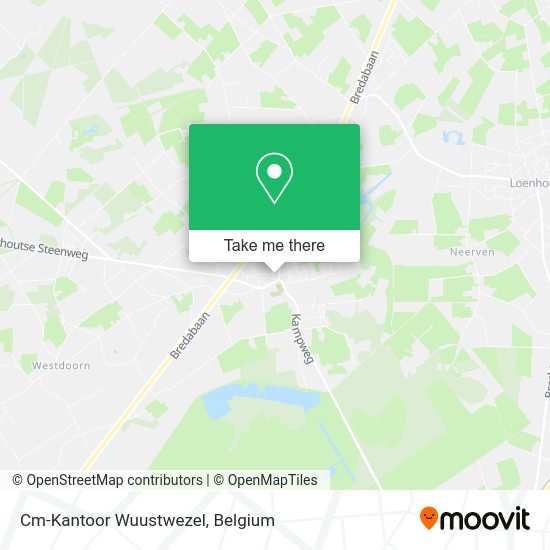 Cm-Kantoor Wuustwezel plan