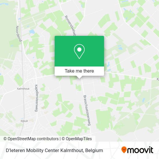 D'Ieteren Mobility Center Kalmthout map