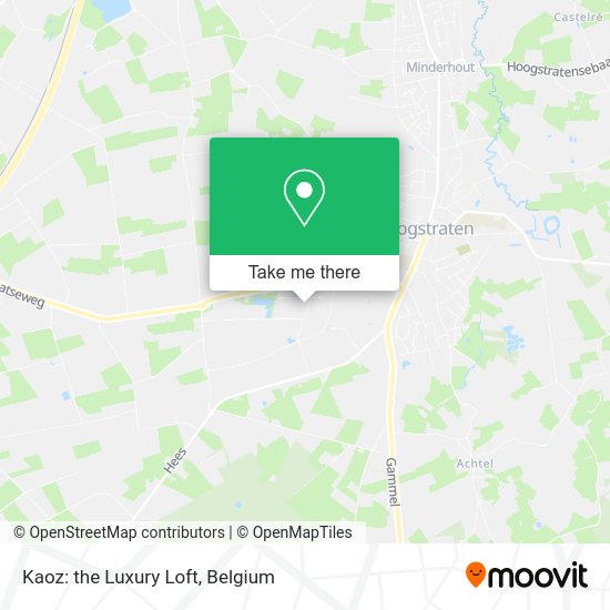 Kaoz: the Luxury Loft plan