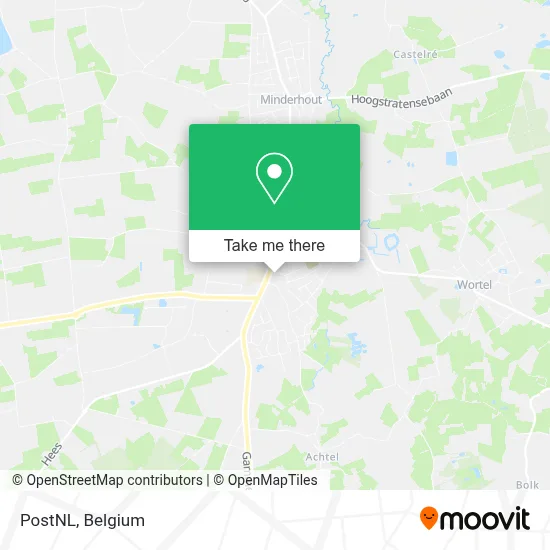 PostNL map