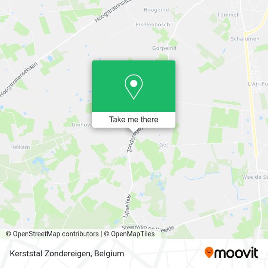 Kerststal Zondereigen map