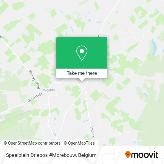 Speelplein Driebos #Morebouw plan